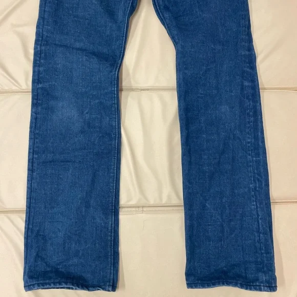 Pure Blue Japan x Blue Owl collab slim straight jean - Picture 2 of 6